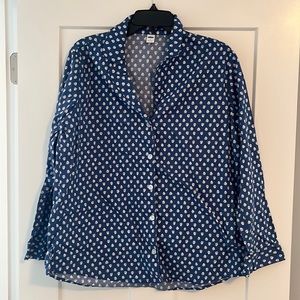 Old navy pajama blouse